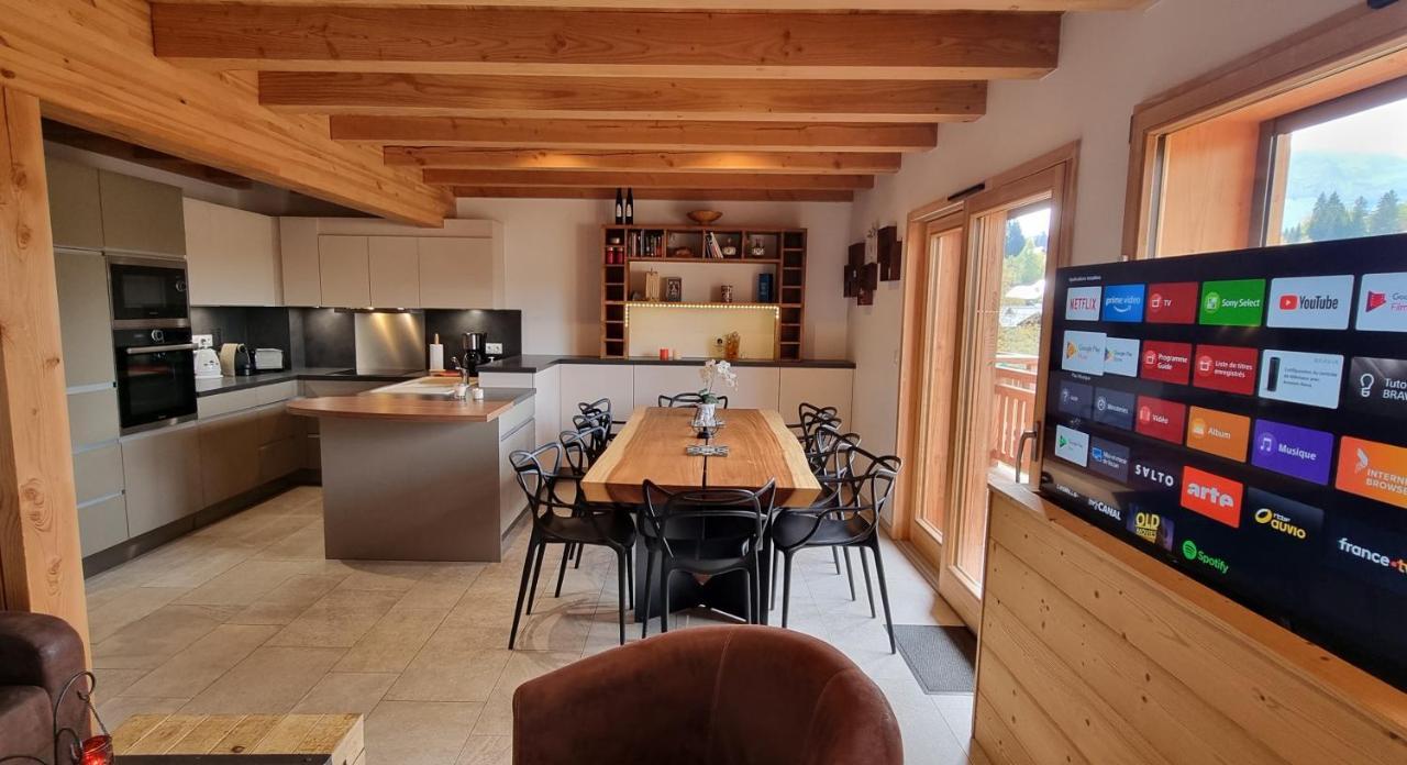 Chalet Arpitan - Les Carroz - Grand Massif Exterior foto